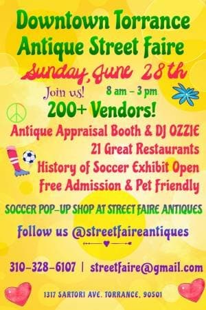 Torrance Antique Street Faire Sale!