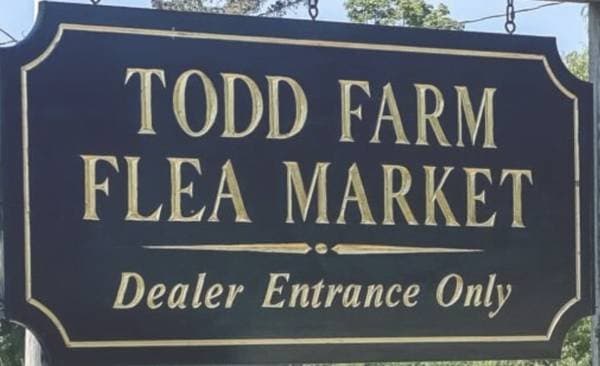 Jump Out of Bed and Get to Todd Farm Flea Market-OPEN Sunday, June 21.
