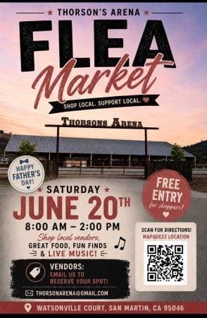 Flea Market at Thorson’s Arena