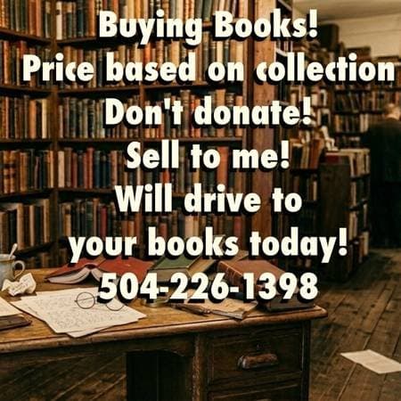 I Buy Books!!!
