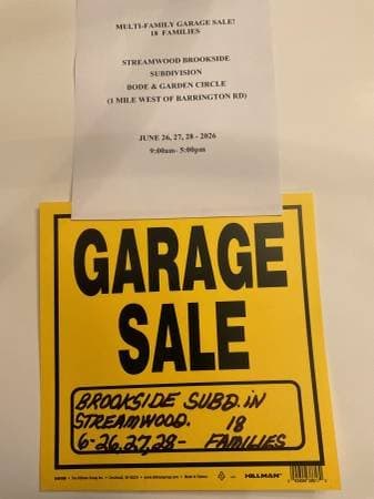 Streamwood Brookside subdivision