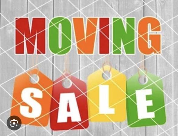 Moving Sale