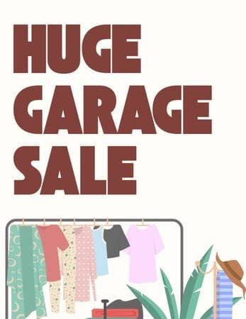 HUGE GARAGE SALE – EVERYTHING MUST GO!