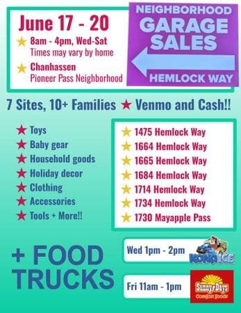 Garage Sale / Part of Neighborhood Sale