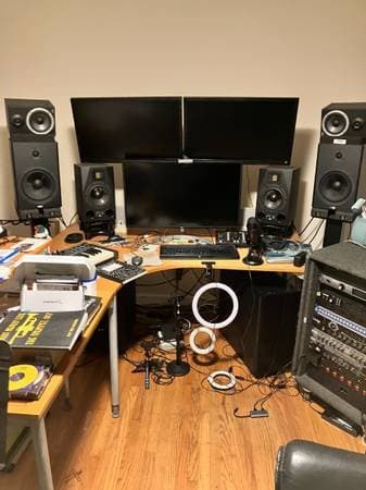 House, Garage, plus Audiophile Equiptment and Instruments