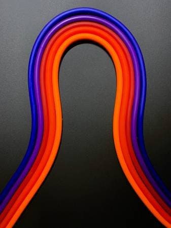 COLORED LATEX TUBING Bundle Yardage- 10.00