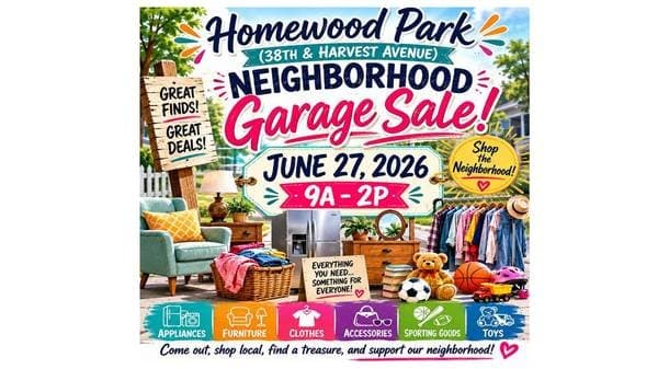 Neighborhood Garage Sale