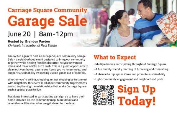 Carriage Square Community Garage Sale