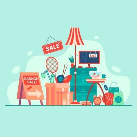 YARD SALE Practical to fun