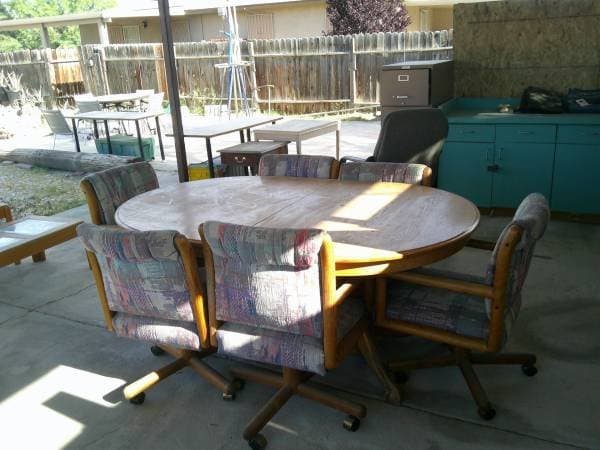 Garage and back yard sale
