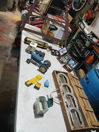 Not a garage sale but selling out of the garage.