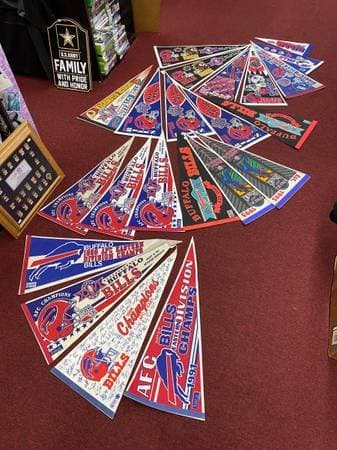 FREE Buffalo Bills Pennant- Limited Supplies- Please Read