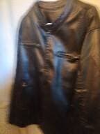 Brand New Smooth Black Leather jacket