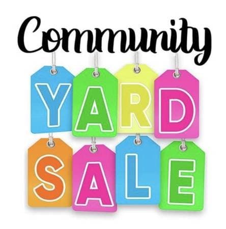Neighborhood Yard Sale on 6/20/26