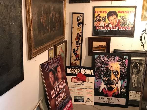 New stuff Fri-Sat-Sun evening sale starts 6:30pm Art - Bronze & Elvis