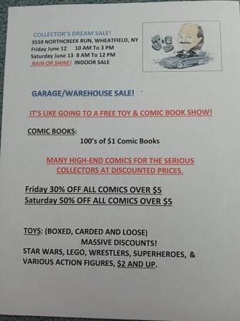 Collector's Dream Sale