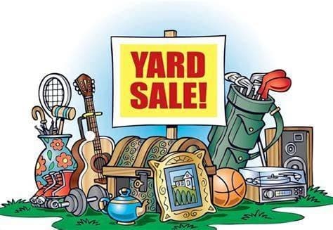 Yard Sale 8-11 July 4