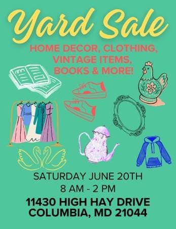 Yard Sale!