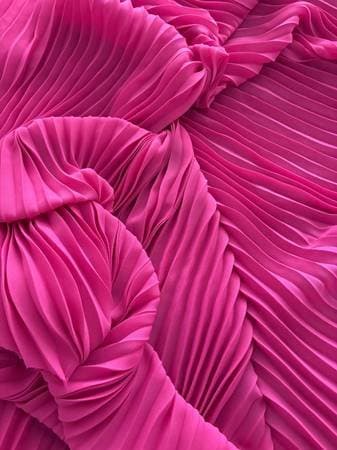PLEATED FABRIC (custom panel) chevron pleat $76