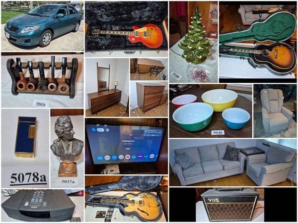 On-Line Auction in Upper Arlington