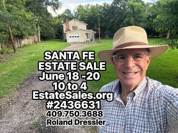 Santa Fe Estate Sale June 18 - 20 , Sports, NASA, Military, Clocks
