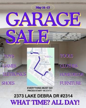 Garage sale