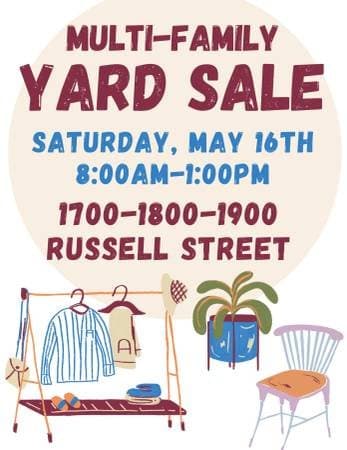 Multi-Family Yard Sale!