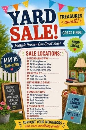 Community Yard Sale