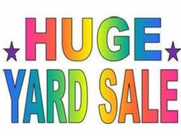 TODAY! MULTI FAMILY YARD SALE