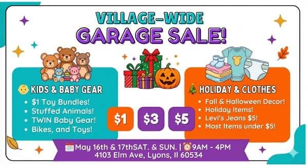 🚨 GARAGE SALE - Tons of $1-$5 Deals! 🚨