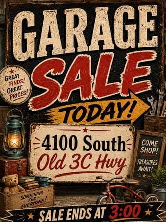 Awesome Garage Sale today