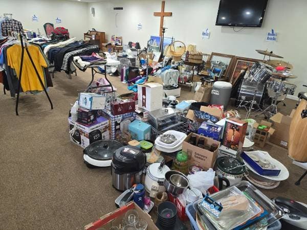 Huge Church Garage Sale – Rain or Shine!