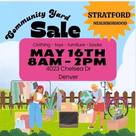 Stratford Neighborhood Yard Sale