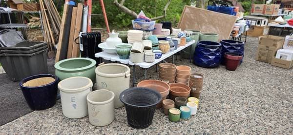Our First, Last, and ONLY Garage Sale - Today from 9am - 5pm