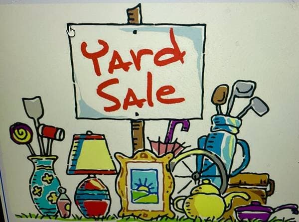 yard sale 2106 Clinton Ave Alameda CA May 16th 9am to 2pm
