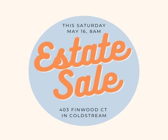 Coldstream Estate Sale