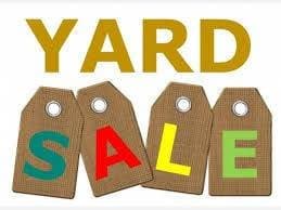 Yard Sale on Saturday
