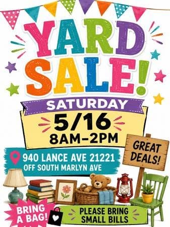 Yard Sale
