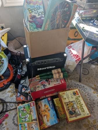 Big multi family yard sale in Old Whythe, Hampton