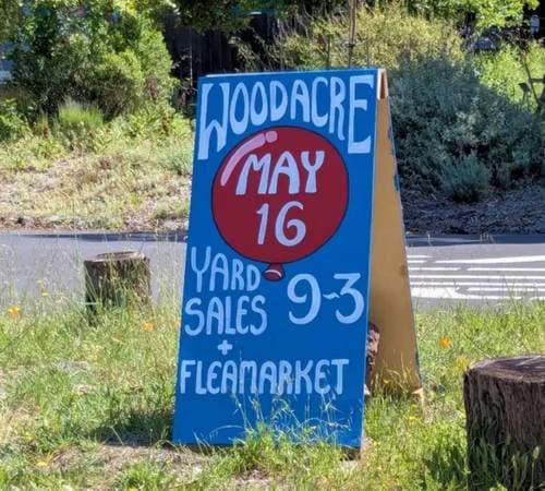 Woodacre Garage Sale and Flea Market