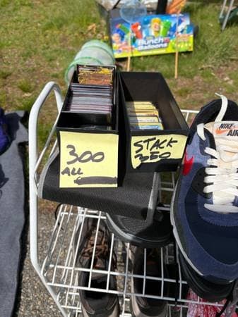 Yard sale collectibles shoes furniture misc and more