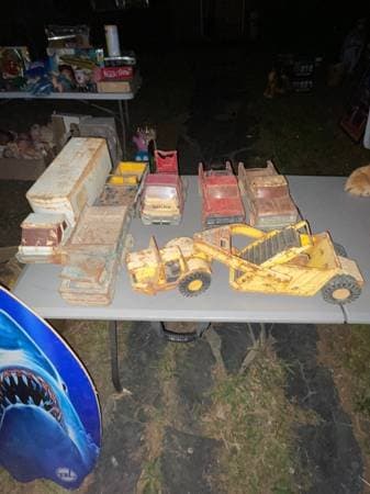 Toys, Records, Signs & More. Part of Lindley Park Neighborhood Sale