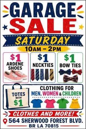 HUGE GARAGE SALE / NEW INVENTORY