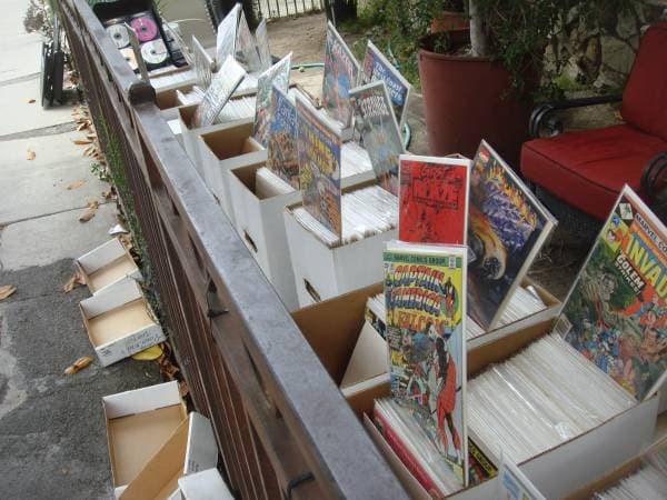1801 n edgemont st COMIC BOOK & YARD SALE!!! 90027. MAY 17th 8am