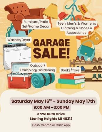 GARAGE SALE
