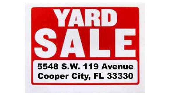 MULTI-FAMILY GARAGE SALE THIS SATURDAY