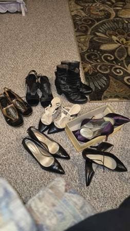 GARAGE SALE LADIES FASHION, CHILDRENS CUSTUMES, ETC