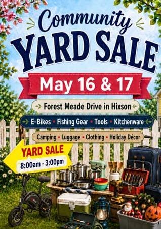 💥Community Yard Sale💥