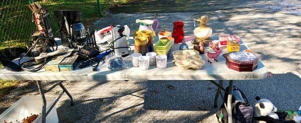 Large flea market!