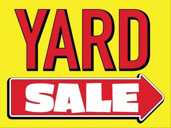 Bryant Yard Sale 5/16 7am-noon